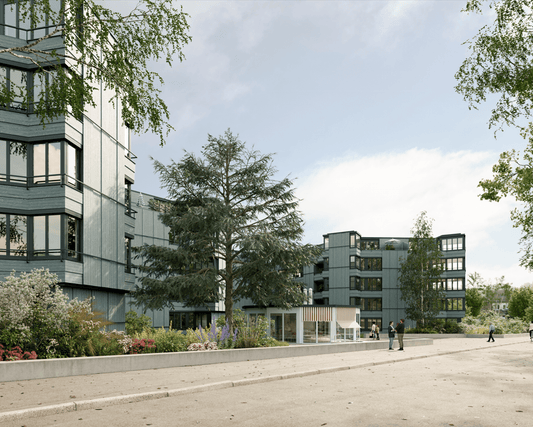 "Erstvermietung Neubau: luxuriöse 3.5-Zimmerwohnung im Wohnpark Buchholzstrasse"