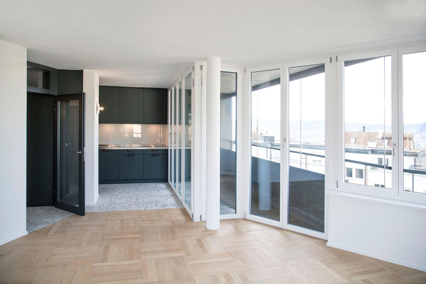 "Erstvermietung Neubau: luxuriöse 3.5-Zimmerwohnung im Wohnpark Buchholzstrasse"